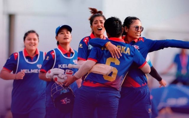 [WATCH]- Nepal Women Secured Their Inaugural Victory In The Asia Cup By Defeating UAE Women