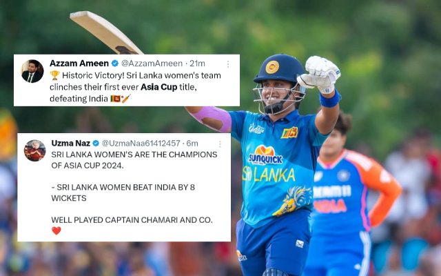 Fans React As Sri Lanka Beat India To Secure Their First Women’s T20 Asia Cup Title