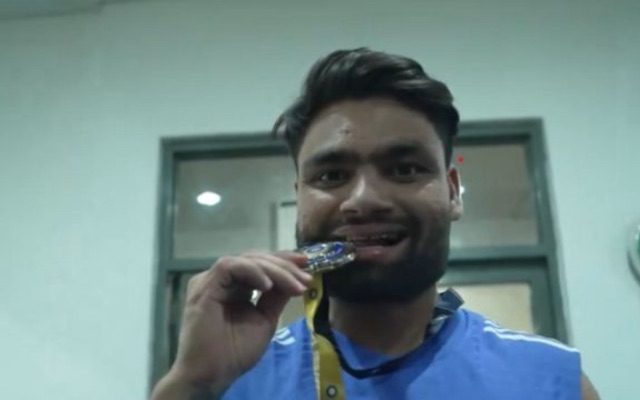 [WATCH]- Rinku Singh Named The Fielder Of The Series For His Outstanding Performance