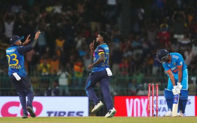 [WATCH]- Asitha Fernando Clean Bowls Shreyas Iyer With A Stunner