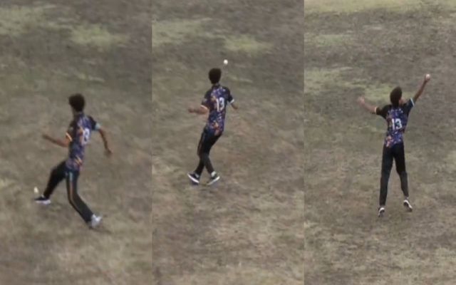 [WATCH]- A Fielder Showcases Impressive ‘Footwork’ To Grab A Remarkable Catch In The ECS Bulgaria T10 Match