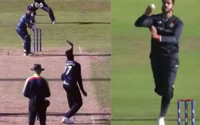 [WATCH]- Venkatesh Iyer Claims His First Lancashire Wicket While Bowling The Penultimate Over In A Close Win Over Northamptonshire