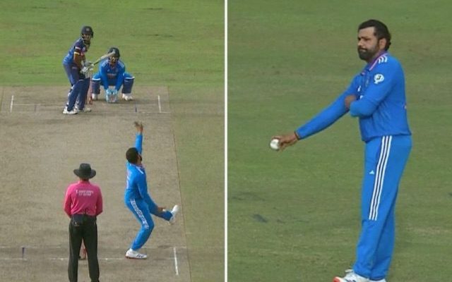 SL vs IND: [WATCH] Rohit Sharma Introduces Himself Into The Bowling Attack In The 2nd ODI