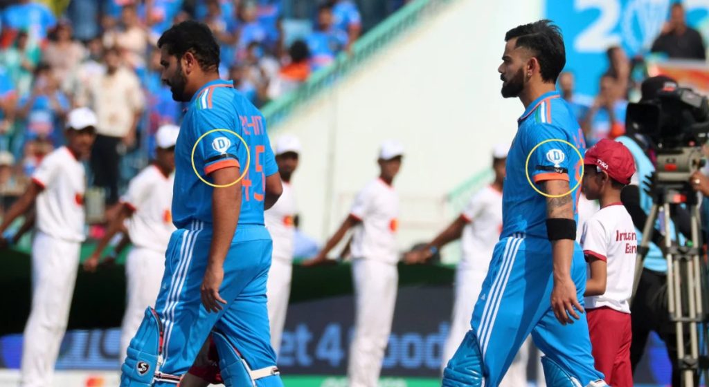 Why Are Indian Players Wearing Black Armbands In IND vs SL Clash?