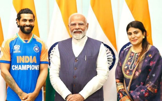 Ravindra Jadeja Joins BJP As Part Of The Party’s ‘Sadasyata Abhiyan’ Campaign