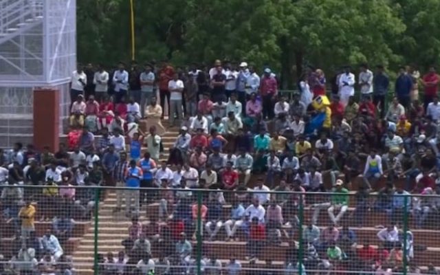 Duleep Trophy action unfolds in Anantapur; fans go crazy