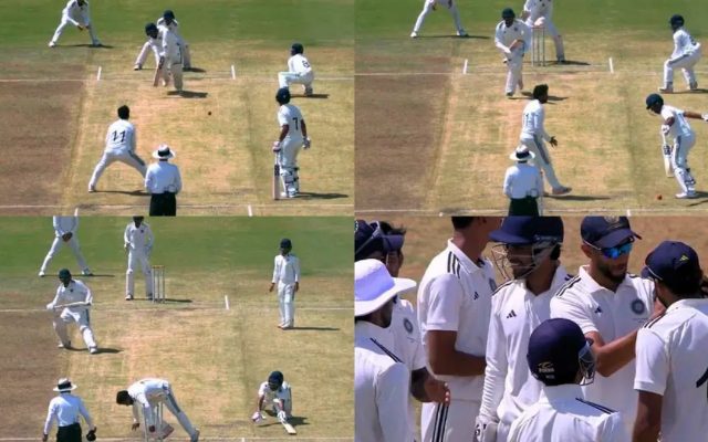 [WATCH] Yash Dubey’s Unlucky Dismissal At The Non-Striker’s End In The Duleep Trophy