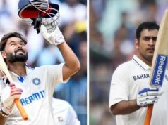 Rishabh Pant Equals MS Dhoni's Record With 6th Test Ton