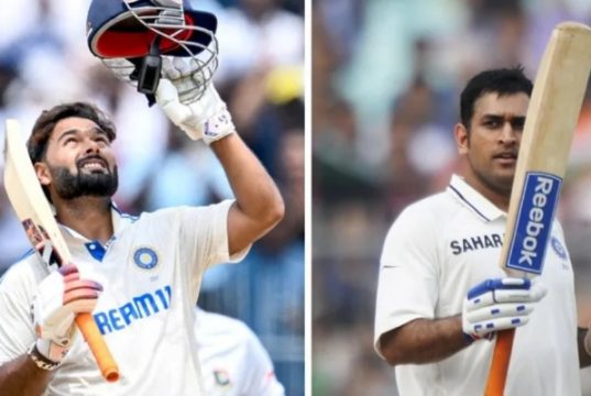 Rishabh Pant Equals MS Dhoni's Record With 6th Test Ton