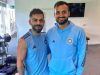 Akash Deep and Virat Kohli