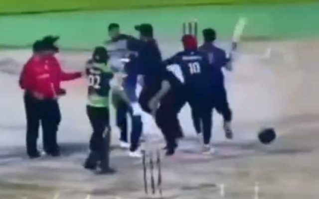 WATCH: Tempers Flare As Bowler And Batter Trade Blows In Intense Cricket Fight