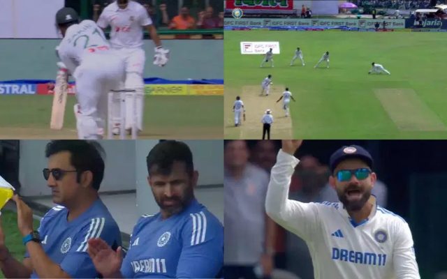 [WATCH] Yashasvi Jaiswal’s Incredible Catch Removes Zakir Hasan; Virat Kohli, Gautam Gambhir Reacts