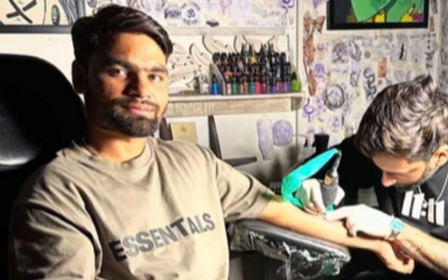 Rinku Singh Gets A New Tattoo In Anticipation Of The IND Vs BAN T20I Series