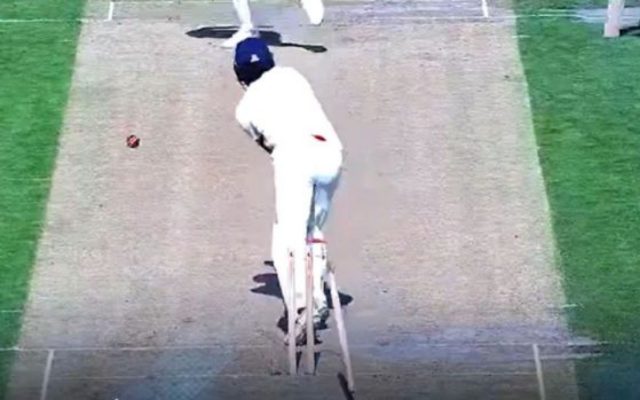 [WATCH]- Jaydev Unadkat Bowls A Remarkable Delivery That Knocks Out The Off-Stump During The County Championship