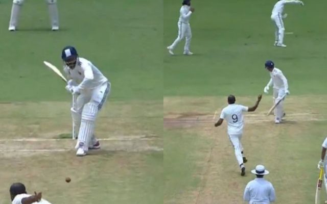 [WATCH]- Akash Deep Dismisses Nitish Reddy With A Stunner In The 2024 Duleep Trophy Match