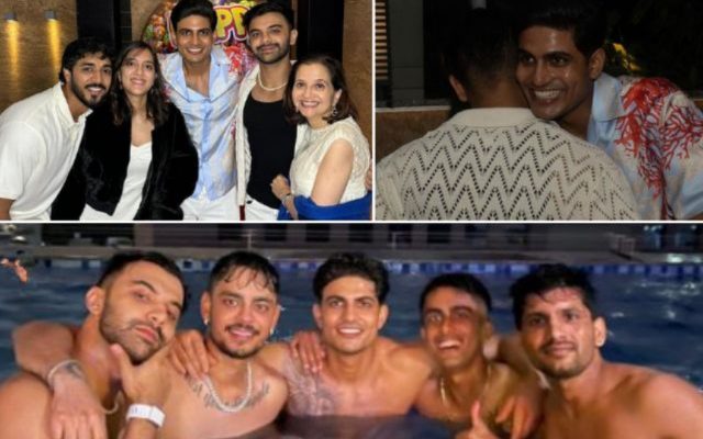 Shubman Gill Celebrates His Birthday With KL Rahul, Ishan Kishan, And Other Friends