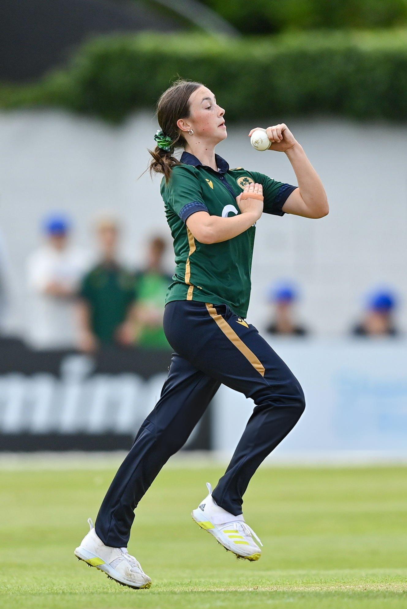 Aimee Maguire claimed a five-wicket haul for Ireland