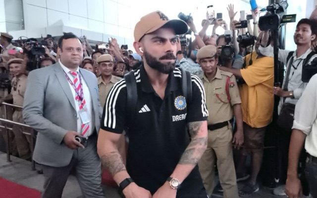 [WATCH]- Virat Kohli Reaches Chennai In Preparation For The 1st Test Between India And Bangladesh