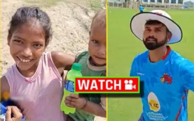 [WATCH] Shreyas Iyer Promotes Joy In Lucknow By Sharing Cold Drinks With Local Kids