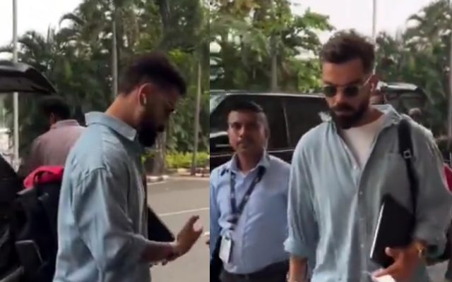 [WATCH] Virat Kohli Reaches Bengaluru For The First Test Against New Zealand