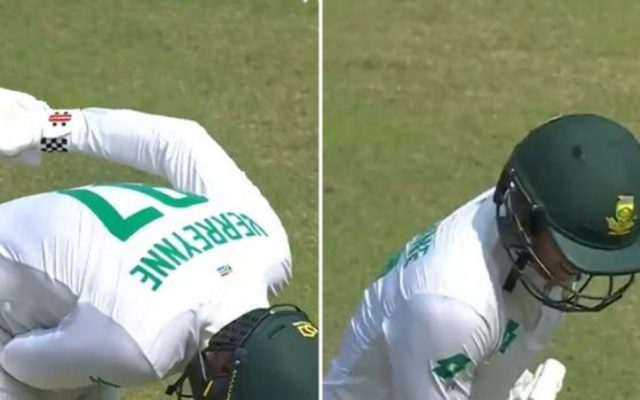 BAN vs SA: [WATCH]- Kyle Verreynne Celebrates His First Century Similar To Shubman Gill’s Style