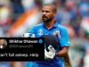 Speculations Arise Over Shikhar Dhawan’s Mental Health After Cryptic Post