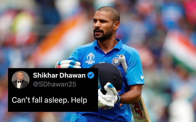 Speculations Arise Over Shikhar Dhawan’s Mental Health After Cryptic Post