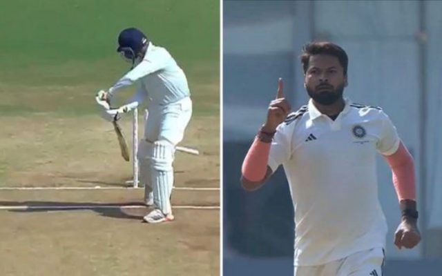 Mukesh Kumar Dismisses Juned Khan, Achieving A 5-Wicket Haul In The 2024 Irani Cup