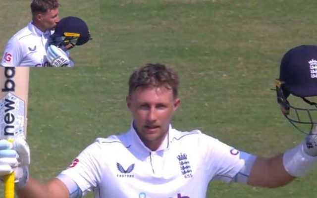 [WATCH]- Joe Root Removes His Helmet And Kisses The Badge To Celebrate His Sixth Double Century