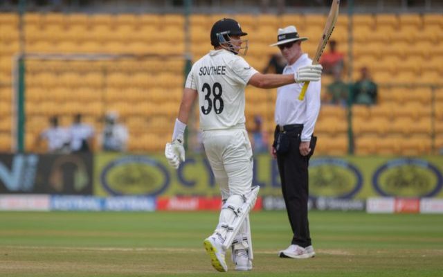 Tim Southee Overtakes Virender Sehwag For Most Sixes In Test Cricket During The 2024 India-New Zealand First Test