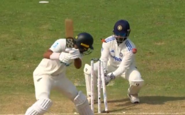 [WATCH]- Washington Sundar Dismisses Rachin Ravindra Once More In The Second India vs New Zealand Test