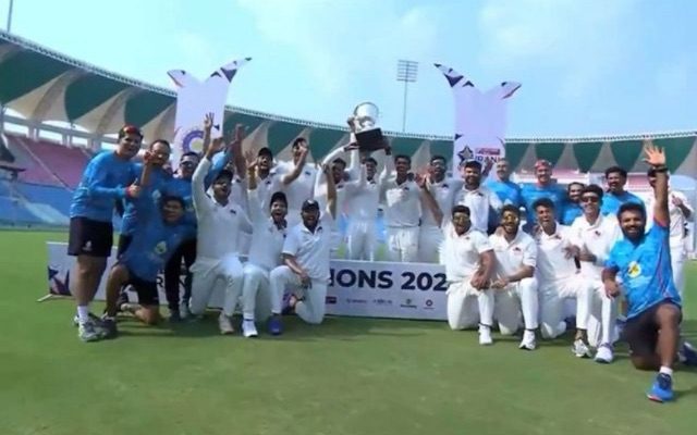 Mumbai Win Their First Irani Cup In 27 Years By Defeating Rest Of India On First-Innings Lead