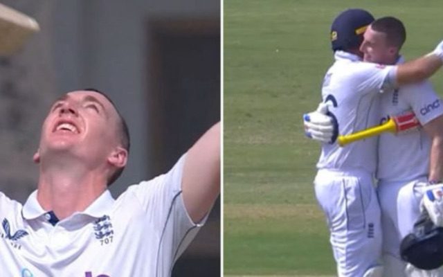 [WATCH]- Harry Brook Celebrates His First Double Century With Joe Root In The 2024 PAK vs ENG Test