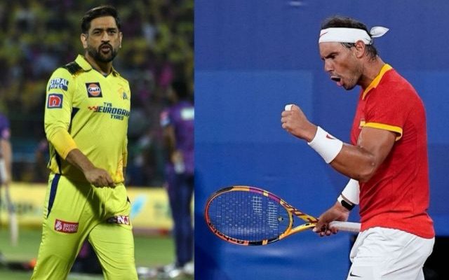 “He Never Throws In The Towel” – MS Dhoni On His Admiration For Rafael Nadal