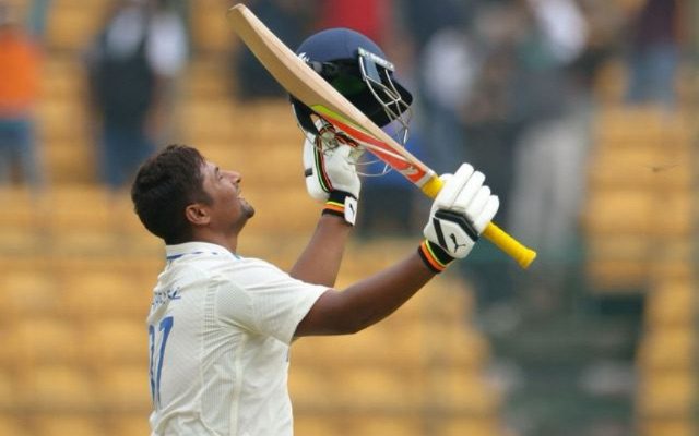 Sarfaraz Khan Becomes The Third Indian Batter To Score 150 Runs On Day 4 Of The 2024 First Test Against New Zealand