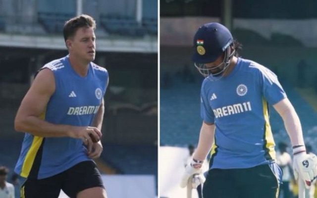 [WATCH]- Morne Morkel Practices Bowling To KL Rahul Ahead Of The Second Test Between India And New Zealand In 2024