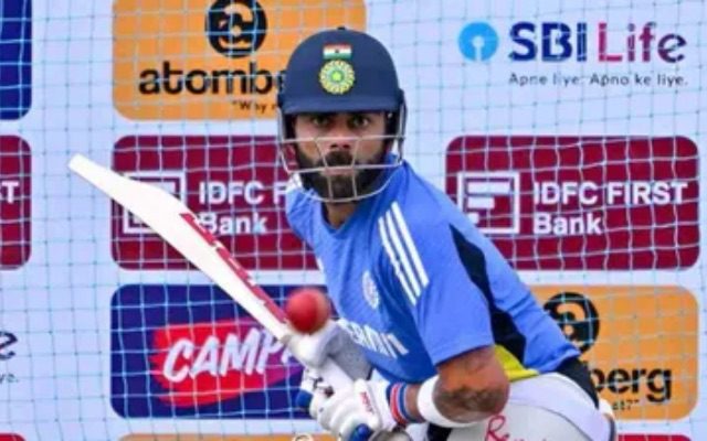 [WATCH]- Virat Kohli Practices Throwdowns After Day 1 Of The Second Test Against New Zealand