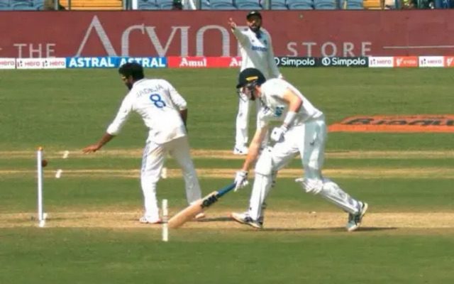 IND vs NZ: [WATCH] Ravindra Jadeja’s Stunning No-Look Run-Out Shocks Fans