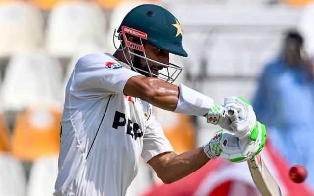 Shan Masood Scores A Century Against England