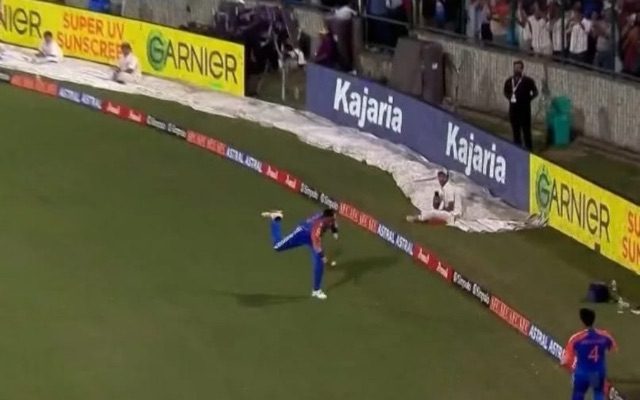 WATCH: Hardik Pandya’s Stunning Catch Stuns Fans