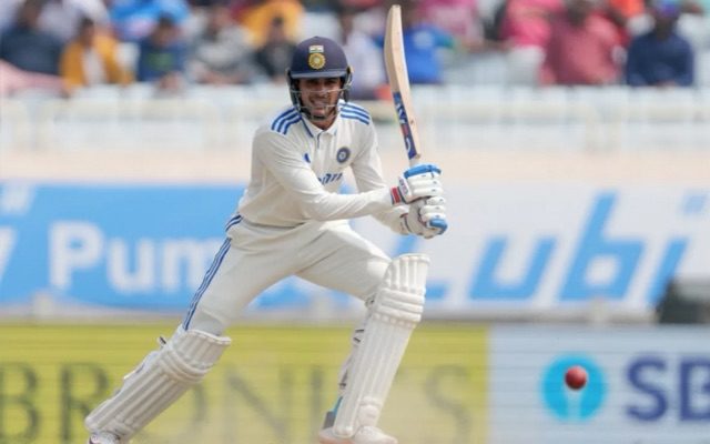 Shubman Gill Likely To Miss Bengaluru Test Due To Stiff Neck