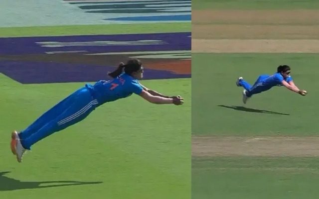 Watch: Radha Yadav’s Outstanding Fielding In The Second ODI Against New Zealand