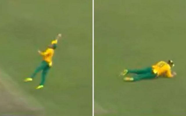 [WATCH]- David Miller Takes A Brilliant Catch To Dismiss Tilak Varma In The 2nd T20I