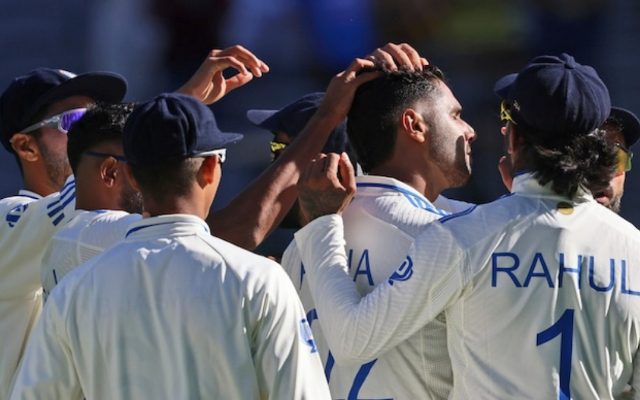 [WATCH] Harshit Rana Sends Travis Head’s Stumps Flying For His First Test Wicket