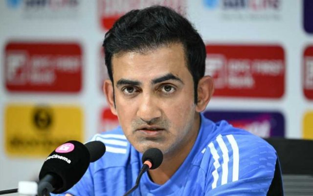 Gautam Gambhir Returns India From Australia Due To Personal Emergency