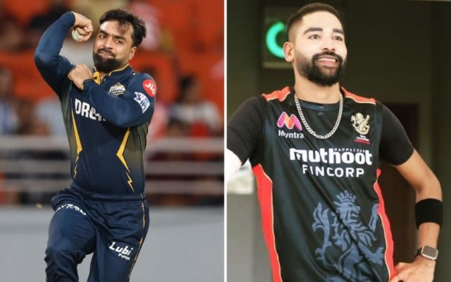 GT’s Rashid Khan Responds To Mohammed Siraj’s Emotional RCB Post Following IPL 2025 Auction