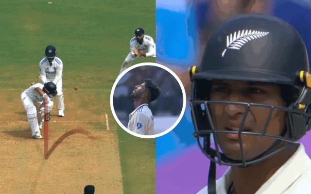 [WATCH] Washington Sundar Dismisses Rachin Ravindra For The Third Time In The Series With Another Great Delivery