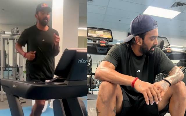 [WATCH]- KL Rahul Works Hard In The Gym Before The 2024 IND-AUS Test In Perth