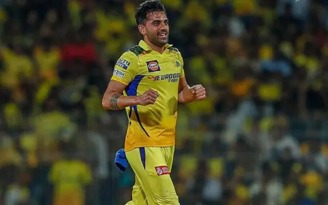 ‘Feeling Great’- Deepak Chahar Shares His Thoughts On Being Picked Up By Mumbai Indians