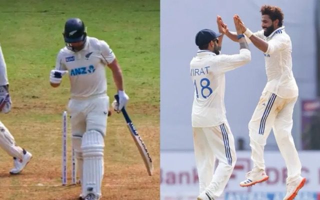 [WATCH]- Ravindra Jadeja Dismisses Glenn Phillips With A Brilliant Delivery In The 3rd Test Against New Zealand